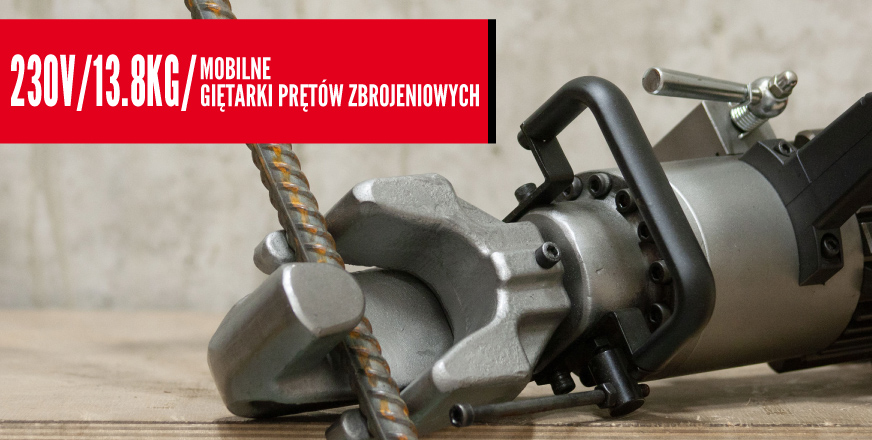 Giętarki i ptrzecinarki prętów zbrojeniowych